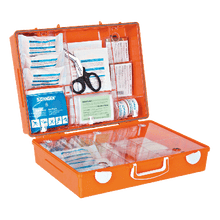 MT-CD First Aid Kit, Orange, with Standard Contents per DIN 13169