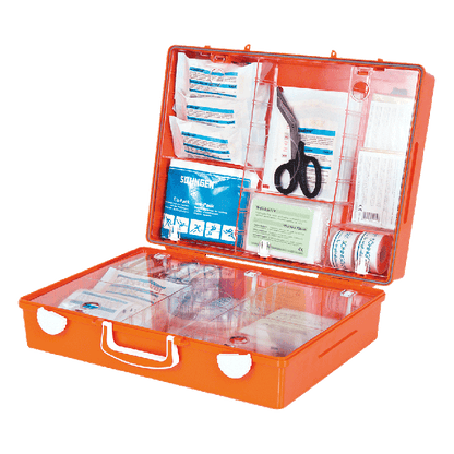 MT-CD First Aid Kit, Orange, with Standard Contents per DIN 13169
