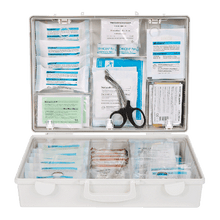 MT-CD First Aid Kit, White, with Standard Contents per DIN 13169