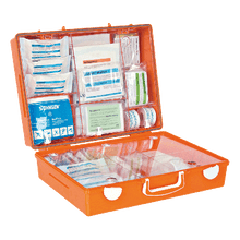 MT-CD First Aid Kit, Orange, with Standard ERW Contents, DIN 13169