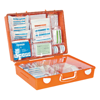 MT-CD First Aid Kit, Orange, with Standard ERW Contents, DIN 13169