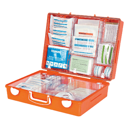 MT-CD First Aid Kit, Orange, with Standard ERW Contents, DIN 13169