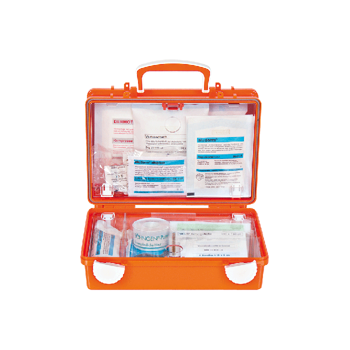 QUICK First Aid Kit - CD JOKER with Standard Contents per DIN 13157