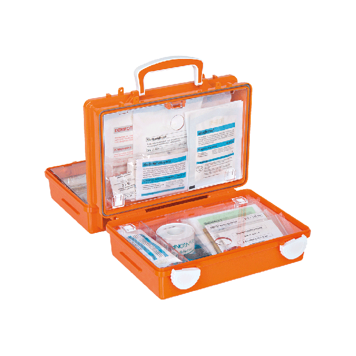 QUICK First Aid Kit - CD JOKER with Standard Contents per DIN 13157