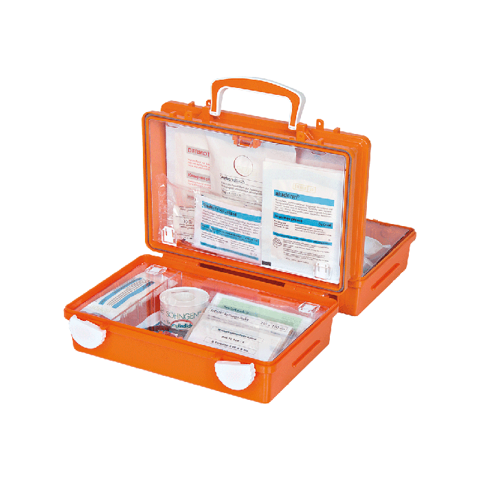 QUICK First Aid Kit - CD JOKER with Standard Contents per DIN 13157