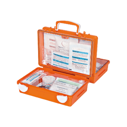 QUICK First Aid Kit - CD JOKER with Standard Contents per DIN 13157