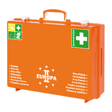 EUROPA II Orange First Aid Kit, Fully Stocked