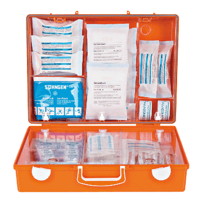 EUROPA II Orange First Aid Kit, Fully Stocked