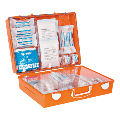 EUROPA II Orange First Aid Kit, Fully Stocked