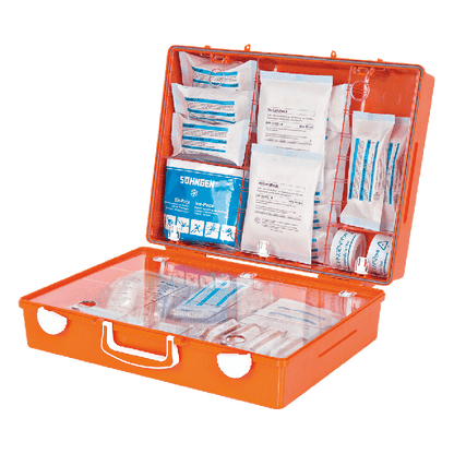 EUROPA II Orange First Aid Kit, Fully Stocked