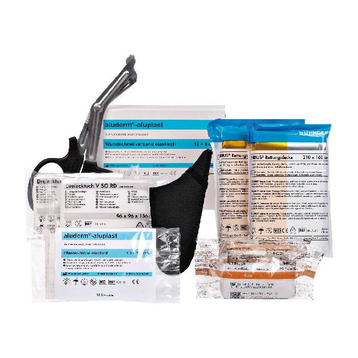 Supplemental Kit for Fire Department First Aid Kit (DIN 14142)