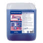 A 10-liter container of Dr. Schnell DR.SCHNELL'S BERRY from DR.SCHNELL GmbH & Co. KGaA, a powerful cleaner with berry scent and blue liquid, with a label containing product information, application instructions, and an image of an office space.