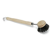 The Nölle Profi Brush dish brush (25 cm) made of wood with a soft natural hair mixture and a metal loop on the handle is perfect for sustainable, environmentally conscious dishwashing. By Nölle Profi Brush Brush & Paintbrush Technology e.K.
