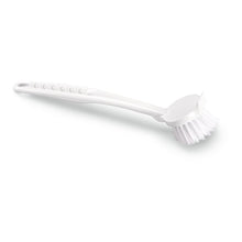 The Nölle Profi Brush dish brush (24 cm) made of plastic with medium-hard bristles and ergonomic handle ensures a secure grip. 1 piece, by Nölle Profi Brush Bürsten- & Pinseltechnik e.K., depicted on a white background.