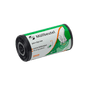 The EMIL DEISS KG (GmbH + Co.) DEISS 34007 trash bags, 500x650 mm gray, roll of 50 pieces, ideal for office supplies. The gray roll features a hand graphic and an "easy opener" symbol for easy opening.