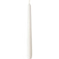 A single unlit taper candle from Duni GmbH (approx. 7h, 250 x 22 mm) stands upright against a plain background, showcasing its elegant presence.