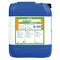 A large blue plastic container with a white label bears the inscription "Dr. Schnell PEROTEX SUPER H" from DR.SCHNELL GmbH & Co. KGaA, safety instructions and a user manual. This 25 kg cleaner is intended for professional use.