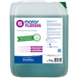 A 10-kg rectangular container of Dr. Schnell MAFOR LIQUID 6 rinse aid for dishwashers by DR.SCHNELL GmbH & Co. KGaA, with German product information and instructions on a white-green-purple label.