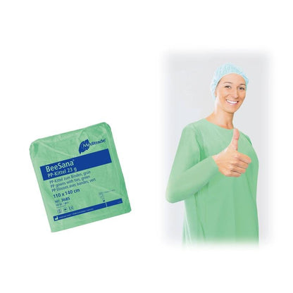 BeeSana® PP gown protective coat for staff and visitors 10 pack