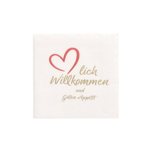 The PAPSTAR 125 napkins, 2-ply "PUNTO" 1/4-fold (20x20 cm, micro-embossed) from PAPSTAR GmbH add a charming touch to any meal and are an elegant table decoration.