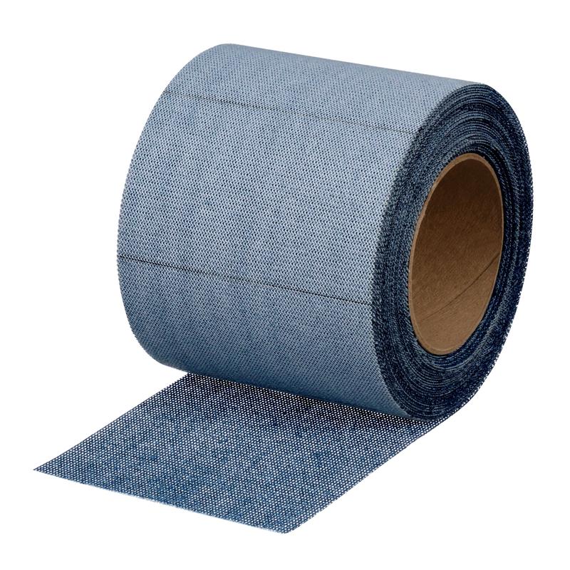 3M™ Grid Sanding Strips Blue on Roll, 115 mm x 10 m, 220, 36474 | Pack (1 roll)