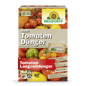 A 2.5 kg package of Neudorff Shop Azet Tomato Fertilizer shows tomatoes and a yellow flower, advertising with text that promises long-term effectiveness for tomato fertilization and a rich harvest.