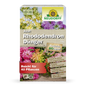 A 1 kg rectangular box of Azet Rhododendron Fertilizer from Neudorff Shop is adorned with blooming flowers, German product information, and a green-yellow Neudorff logo, making it ideal for rhododendrons and azaleas.