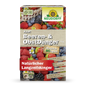 On a box of Neudorff Shop Azet Berry & Fruit Fertilizer, an organic fertilizer for strawberries and berry bushes, various berries are depicted, and the packaging advertises the natural and long-lasting benefits.
