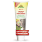 A tube of Neudorff Shop Malusan wound sealant, ideal for sealing wounds after tree pruning, depicted with a brand mark, a description, and the image of a person applying it to a tree trunk.