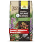 A 75-liter bag of Neudorff Shop NeudoHum Plant Soil, depicted with bright flowers and a shovel, offers a biological, peat-free, vegan mix, ideal for the rapid rooting of shrubs and perennials - just as depicted on the packaging.