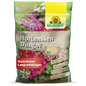 A 1.75-kg bag of Neudorff Shop Azet HortensienDünger, a natural fertilizer for garden hydrangeas, with packaging featuring pink and white blooms and German text.