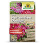 A 1 kg box of Azet HortensienDünger from the Neudorff Shop - a natural fertilizer for garden hydrangeas. The packaging features colorful hydrangea flower balls and product details in German.