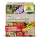 A 5 kg box of Neudorff Shop Azet Garden Fertilizer, labeled as natural and organic with images of flowers and vegetables, suitable for use as an organic complete fertilizer in gardening. The main text is in German.