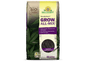 A 20-liter bag of NeudoHum Grow All-Mix from Neudorff Shop in brown-purple packaging with "BIO" and "peat-free" labels, developed for cannabis cultivation and healthy flowering.