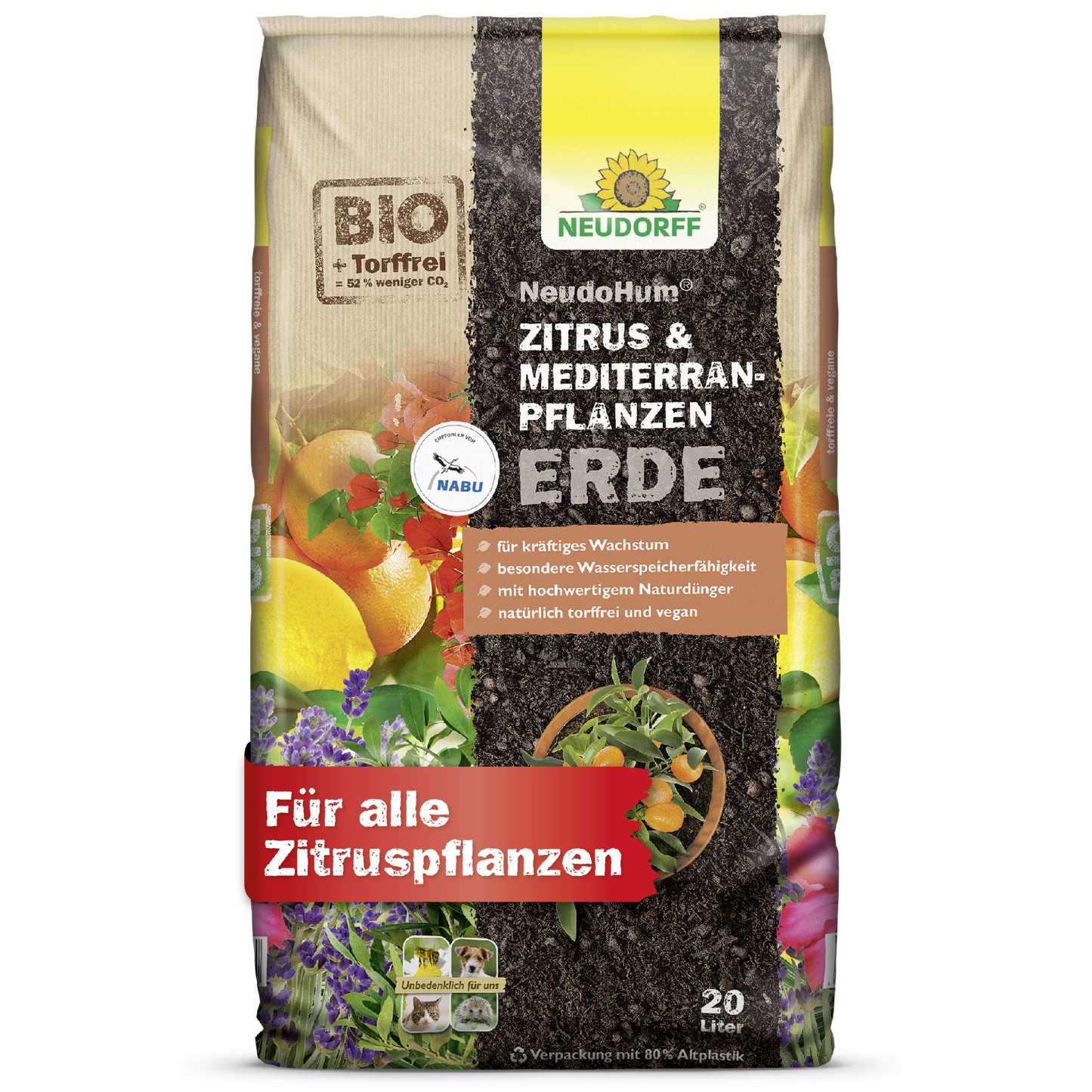 NeudoHum Citrus & Mediterranean Plants Soil