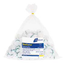 BeeSana® thread swab non-sterile with RöKo, 25 x 26 cm, egg-sized, green thread | Pack (1 piece)