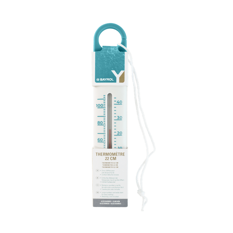 BAYROL thermometer 22 cm | Pack (1 piece)
