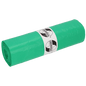 A pack of 50 green EMIL DEISS KG garbage bags (DEISS 42702, 575x1000x0.018 mm) with a "UNIVERSAL" label - ideal for versatile use and reliable performance.