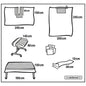 Hartmann Fdrape Protect Basic Set I, Crepe P10 | Pack (10 pieces)