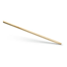 A Nölle Profi Brush device handle 28x1,400 mm from Nölle Profi Brush Bürsten- & Pinseltechnik e.K., with a smooth, cylindrical wooden shape, is photographed against a white background.