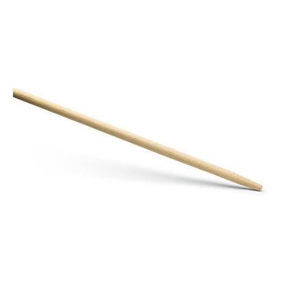 A single Nölle Profi Brush device handle 28x1,400 mm from Nölle Profi Brush Bürsten- & Pinseltechnik e.K. with a pointed end is placed diagonally on a plain white background and casts a faint shadow.