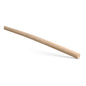 The Nölle Profi Brush dung fork handle (36x130 cm) made of ash wood has a curved shape with a smooth, light surface and rounded tip. Brand: Nölle Profi Brush Bürsten- & Pinseltechnik e.K.