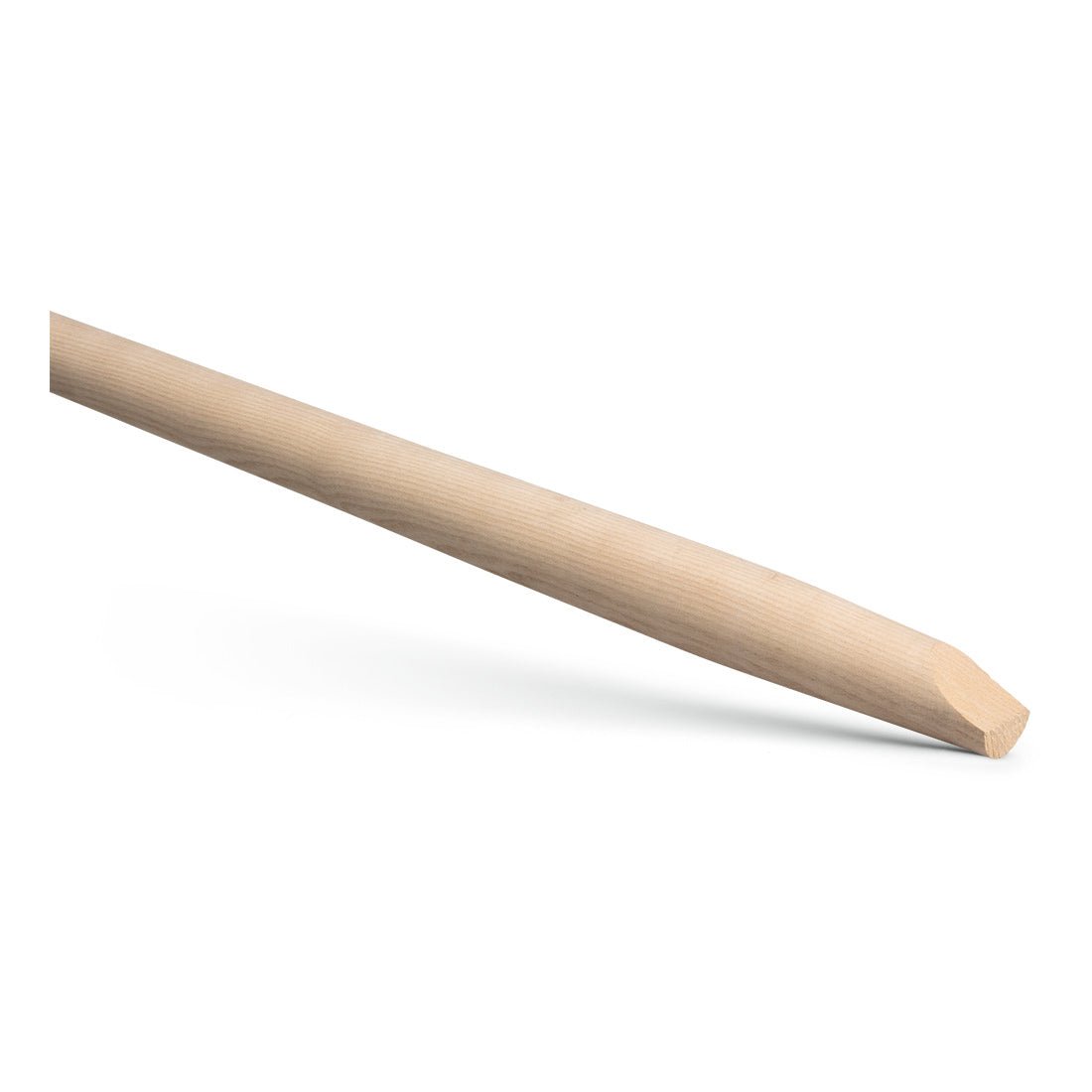 The Nölle Profi Brush T-handle 950 mm, a straight wooden handle for spades and shovels by Nölle Profi Brush Bürsten- & Pinseltechnik e.K., is depicted on a white background.