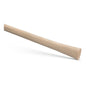 The Nölle Profi Brush cross hoe handle made of ash, 950 mm long, 64/37.5 mm, lies on a white background. A light, untreated replacement handle from the brand Nölle Profi Brush Bürsten- & Pinseltechnik e.K.