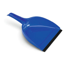 Pictured is a Nölle Profi Brush plastic shovel (33x23 cm) with rubber lip, from Nölle Profi Brush brush & paintbrush technology e.K., with a handle on a white surface.
