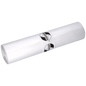 A roll of transparent DEISS 49002 garbage bags (700x1100x0.018 mm, 50 pieces) from EMIL DEISS KG (GmbH + Co.), ideal for waste disposal, on a white background.