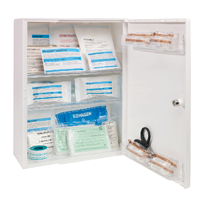 BERLIN First Aid Kit, Standard Contents, DIN 13157