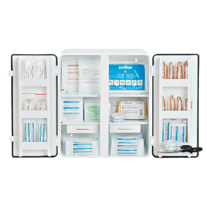 ROM First Aid Cabinet, Standard Contents, DIN 13169