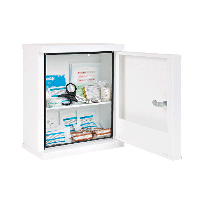 NovoLine First Aid Cabinet, 1 Standard Kit, DIN 13157