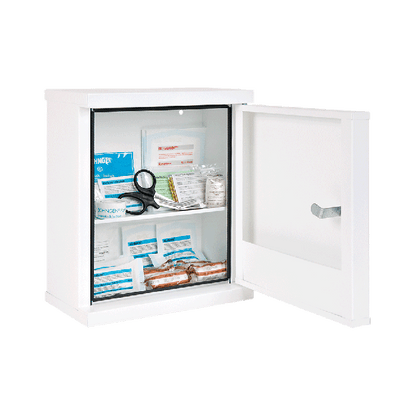 NovoLine First Aid Cabinet, 1 Standard Kit, DIN 13157